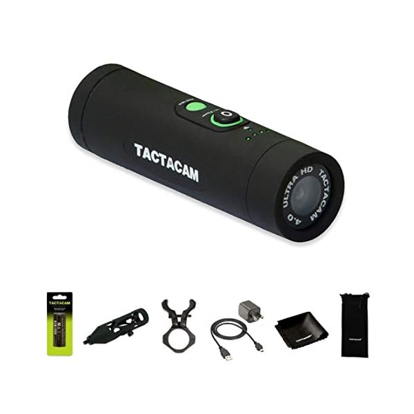 TACTACAM 4.0 Hunting Action Camera Bow Combo Package Includes Bow
