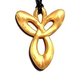 Peacemaker Jewelry Angel Silicone Teething Pendant Necklace (Gold)
