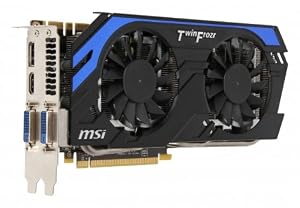 Image of MSI GTX 660 Ti Power Edition Graphics Card with Triple Overvoltage and Enhanced PWM Design (N660TI PE 2GD5/OC)