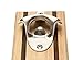 Bruntmor, CAPMAGS Strong Magnetic w/Zinc Alloy Beer Opener & Cap Catcher - Metal Magnetic (Rubberwood)