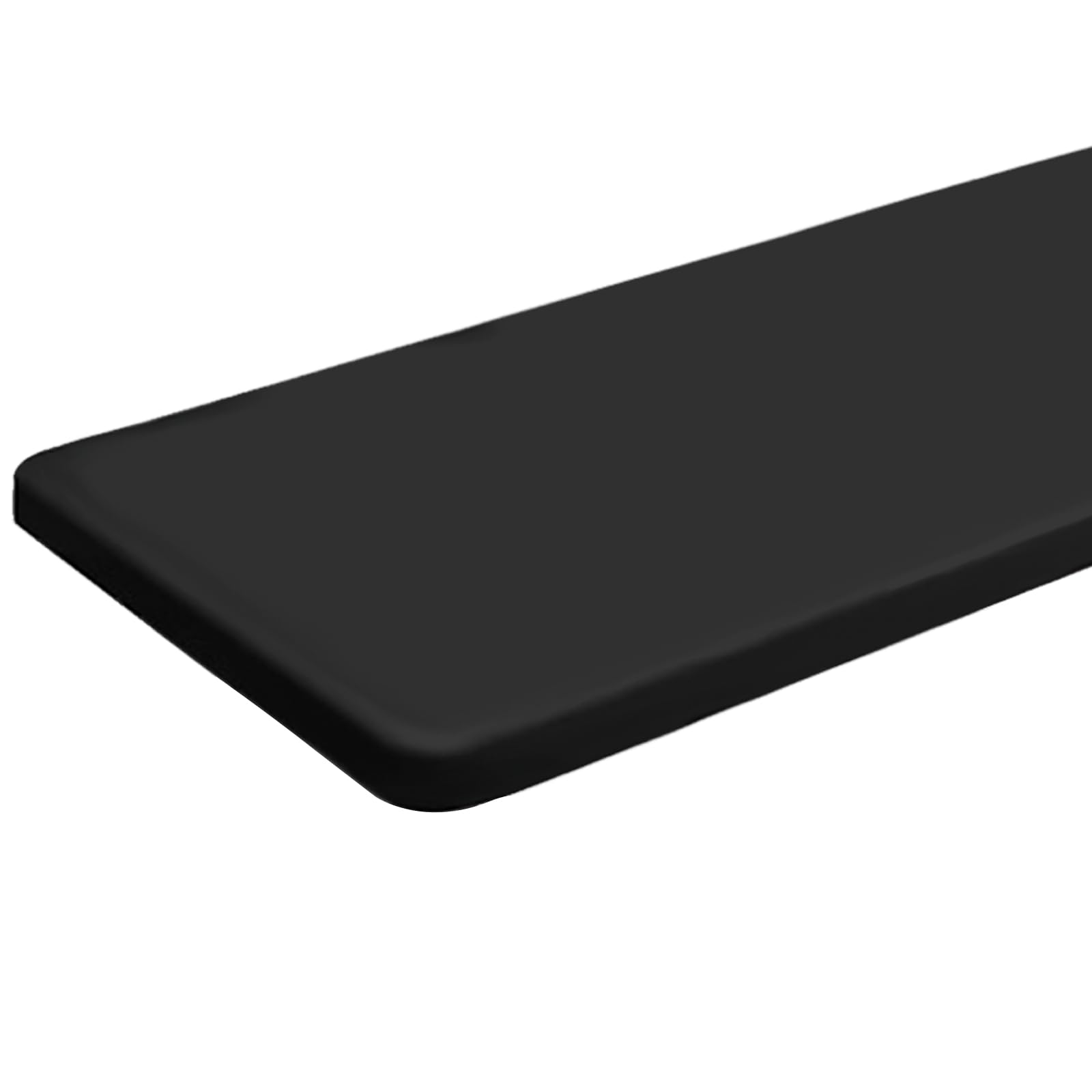 Rectangle Picnic Table Cover, Polyester Elastic Fitted Tablecloth for 4 Feet Folding Tables, Waterproof Outdoor Table Cloth for Camping Party Patio Card Essentials (Black, 30" x 48")