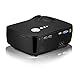 Simplebeam Projector GP70 Portable Size LCD LED Support 1080p for Home Cinema/Kids/Video Play, Black