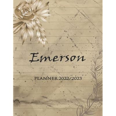 Emerson Calendar Fall 2023 Buy Emerson Vintage Flower Personalized Monthly Planner 2022-2023:  Personalized Name Yearly Planner, Monthly Weekly & Daily Calendar 2022-2023  For ... And Schedule Organizer Personalized Gif Paperback – November 17,  2021 Online In Vanuatu. B09M59Njvy
