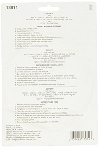 1 Dorman+13911+Master+Cylinder+Bleeder