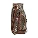 Vintage Floral Roses Crossbody Purse- Olive Letter Carrier with Front Pocket