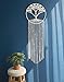 Mkono Macrame Tree of Life Dream Catcher Large Boho Wall Hanging Decor for Bedroom Dorm Room Decorations Handmade Home Ornament Birthday Festival Craft Gift, 13