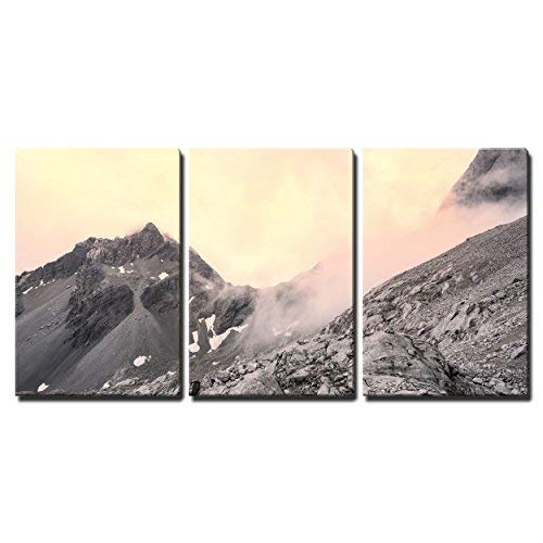 Jade Dragon Snow Mountain Lijiang City Yunnan China Home Art x3 Panels