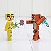 VANVENE FNAF Pixelated Mini Action Figures