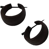 Orecchini Finti A Dilatatore In Corno Nero - Fatto A Mano Da 81stgeneration - Foto 2