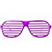 Fun Central (AU110, 24Pcs, Assorted Plastic Slotted Shades, Novelty Toys, Party Sunglasses, Party Shades, Bulk Party Sunglasses, Fun Sunglasses, Eyewear for Birthdays, Concerts and Festivals