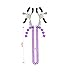Sexy Clamp Chain - KenCa Fashion Purple Entertaining Chain with Nipple Clips Used for Women or Men Clothing Accessories