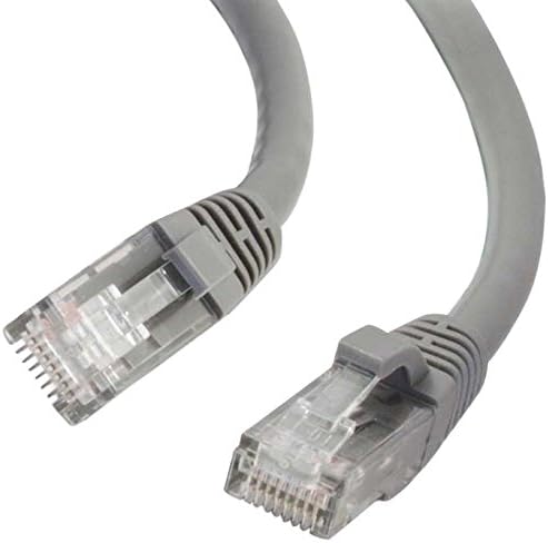 C2G / Cables to Go Cat6 Patch Cable Grey 25 Feet / 7.62 Meters, gray, 25 Feet/ 7.62 Meters