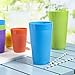 12-Piece Newport Unbreakable Plastic Tumblers | four each 10-ounce, 20-ounce, and 32-ounce in 4 Classic Colors