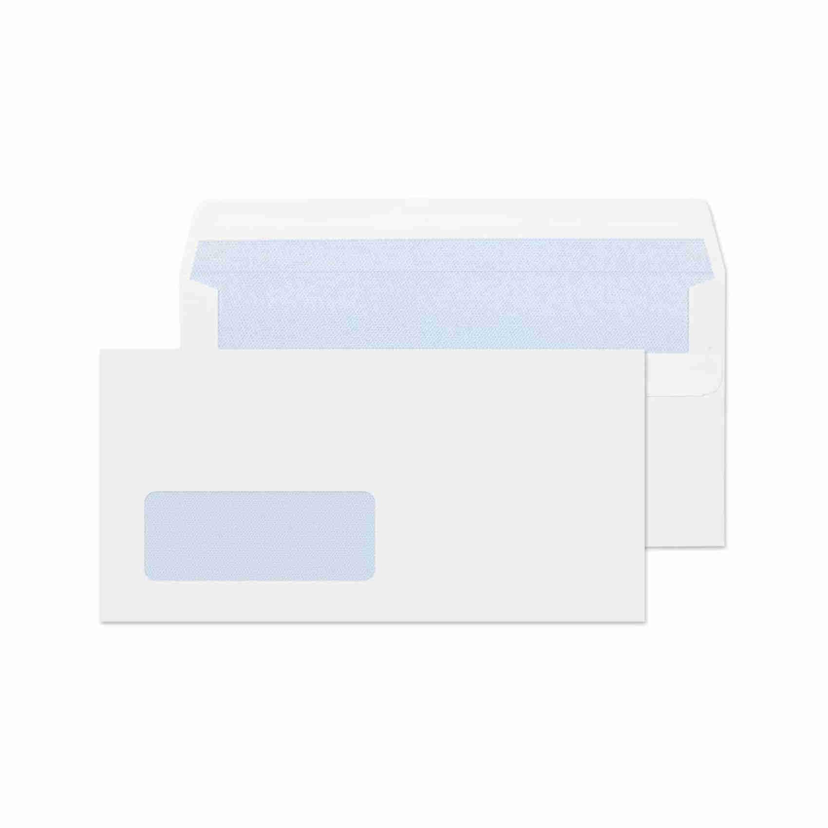 Blake Purely Everyday DL 110 x 220 mm 80gsm Self Seal Window Envelopes (FL2884/500) White - Pack of 500