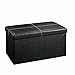 Sauder Beginnings Large Ottoman, Black finish