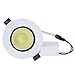 Lemonbest™ High Power Dimmable Recessed LED Ceiling Down Light Fixture 7 watts COB LED Spotlight Flood Lamp Cool White