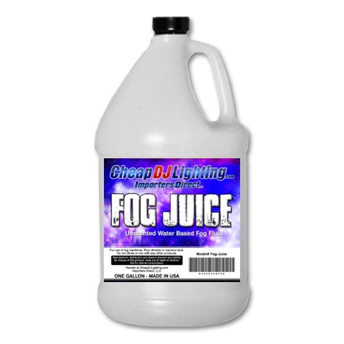 Heavy Duty 1000 Watt Fog Machine W/Remote and One Gallon Fog Juice - Impressive 8,000 Cubic ft. per minute