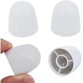 Toilet Bolt Caps Toilet Bolt Covers Toilets Screw Cover Caps Decorative 4 Pieces 1.26 Inch Height Avoid The Hassle of Trimming Bolts fit a lot of Model Toilets White Plastic Ckyleole