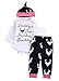 Emmababy Newborn Baby Boys Animal Deer Print Bodysuit Romper+ Pants+ Hat 3PCS Outfit Set (0-3months, White)