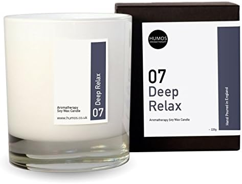 Deep Relax Aromatherapy Soy Wax Candle 1 wick 220g