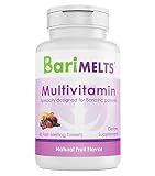 BariMelts Multivitamin, Sugar-Free Bariatric Vitamins, All Natural Fruit Flavor, Fast Melting Tablets, WLS Supplement