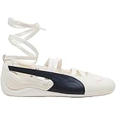 PUMA Womens Speedcat X Rose Ballet Flats Casual - White