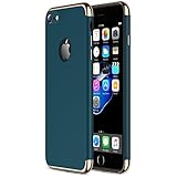 iPhone 7 Case RANVOO Stylish Slim Hard Case with 3 Detachable Parts for Apple iPhone 7 Only, DARK GREEN (Colorway Released in July 2017), [CLIP-ON]