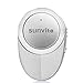 Sunvito Ultra Small Bluetooth 4.0 Headset Headphone Earphone Mini Invisible In-ear wireless Headphones Support Hands-free Calling For Smartphones with Bluetooth (White)