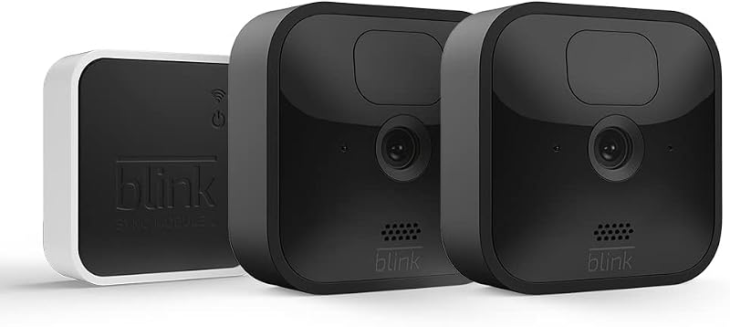 Blink Outdoor 2 Camera System Wireless HD Smart Security Camera Alexa 2 Year