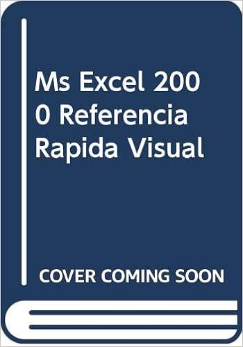 Ms Excel 00 Referencia Rapida Visual Spanish Edition Perspection Inc Amazon Com Books