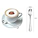 FAZA Demitasse Espresso Spoons,Mini Coffee Spoons,4.7 inches Stainless Steel Spoons Dessert Spoons Bistro Small Spoons Appetizer Spoons-8pcs