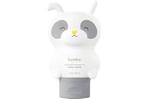 Bubbsi Whipped Coconut Oil Baby Lotion for Eczema, Dry Skin, Baby Acne, KP | Organic Coconut Oil, Shea Butter, Vitamin E | Light, Natural Scent | EU Compliant, Vegan (Refillable, 8oz)