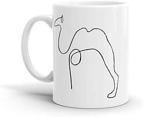 Camel - Pablo Picasso Sketch Art Coffee Mug - 11 oz