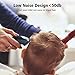 Beard and Hair Trimmer, Hizek Hair Clippers Professional Haircut Kit,Cordless Men's Trimmer with 3 Adjustable Speeds, LED Display, Precision Blade,Travel Bag and 4 Guide Combs For Family Use