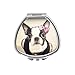 Boston Terrier Love Custom Sector Medicine Pill Vitamin Box Case Storage Dispenser Organizer Holder
