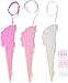 Talking Tables Pink Party Hanging Honeycomb Ice Cream Decorations for a Birthday, Tea Party or Summer Party, Multicolor (3 Pack)