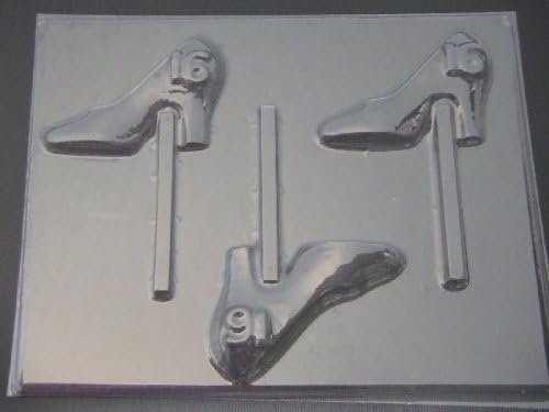 High Heel Sweet 16 Chocolate Candy Lollipop Mold