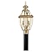 Sea Gull Lighting 8229-02 Post Lantern Polished Brass