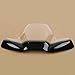XFMT 2-Tone Large ATV Motorcycle Windshields Windscreen Screen Protector Fit For Polaris Arctic Cat Honda Yamaha Can Am Kawasaki
