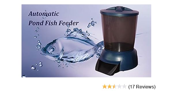 Amazon Com Jebao Automatic Programmable Pond Fish Feeder Garden