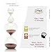 Hourglass Sand Timers-Set of 2 for Home & Office Decoration-60 Mins/5 Mins or 30Mins/5 Mins (30 Mins+5 Mins, Cocoa)