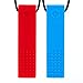 Sensory Chew Necklace for Boys & Girls - Kids Chewelry for Autism ADHD Oral Motor Chewing Biting Teething - Chewy Chewlery Chew Brick (2-Pack) by Solace