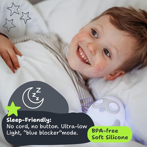 Ooly Owl Ok to Wake Clock for Toddlers & Kids | Sleep Trainer & Night Light | Safe, Cord Free, and Button Free | Helps Kids Learn When to Wake Up | Perfect Sleep Companion