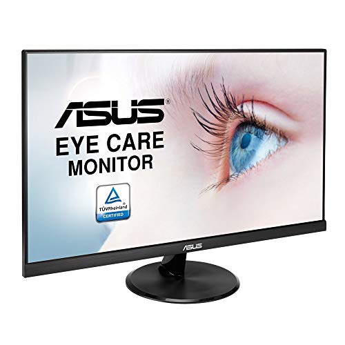 ASUS VP249HE 23.8 Monitor Full HD IPS HDMI VGA with Eye Care,BLACK