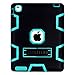 MagicSky Rugged Hybrid Case for Apple iPad 2 / 3 / 4 – Cyan / Black