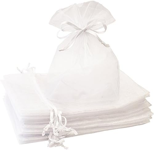 small mesh drawstring gift bolsas