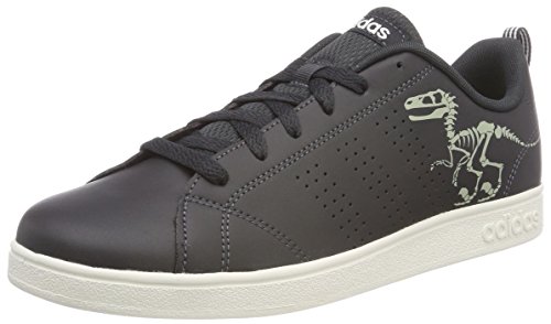 adidas Vs Advantage Cl K, Unisex Kid's Fitness Shoes, Grey (Carbon/Blanub 000), 6 UK (39 1/3 EU)
