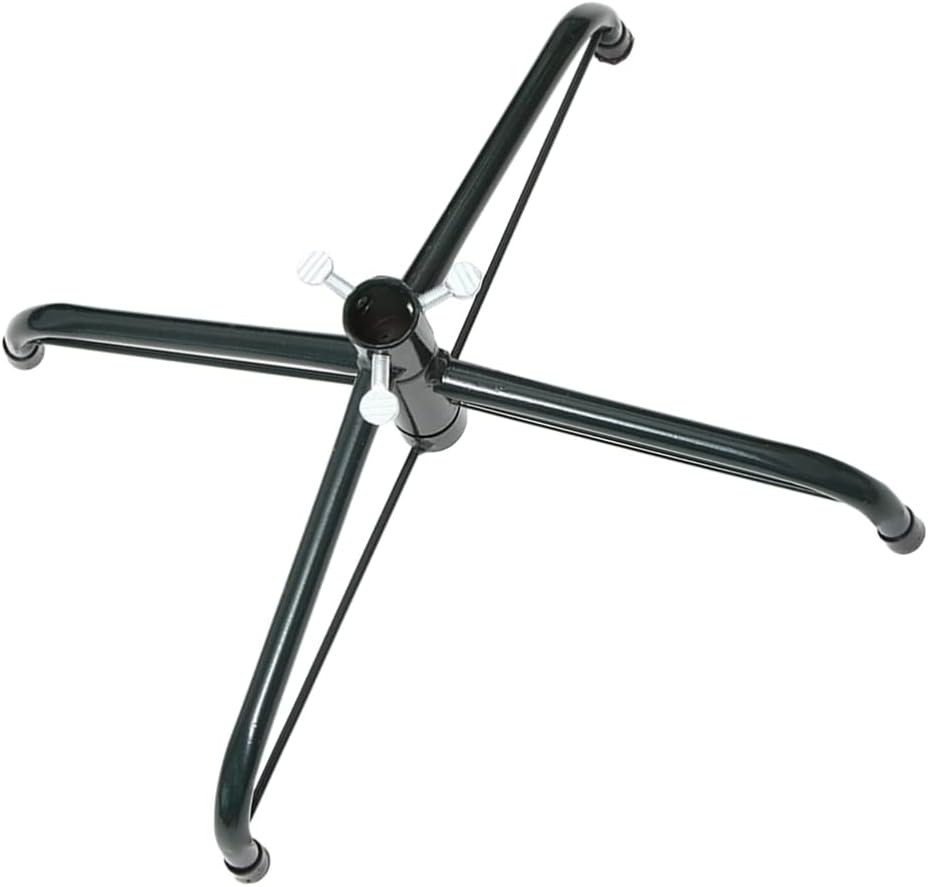 Tree Stands - DOITOOL Christmas Tree Stand Christmas Tree Stand, Xmas Tree Bracket, Artificial Christmas Tree Holders, Folding Sturdy Iron Metal Holder Base Bracket for Christmas Tree (40cm) Christmas Tree Stand
