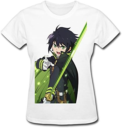 Sept Generic Women's Owari Yuu Owari No Seraph T-shirt White