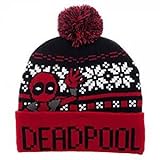 Marvel DEADPOOL Fair Isle Winter Knit Hat
